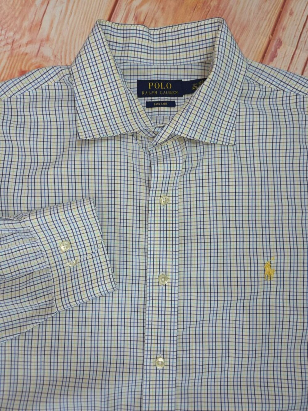 Polo Ralph Lauren Mens Easy Care Dress Shirt 17.5 36/37